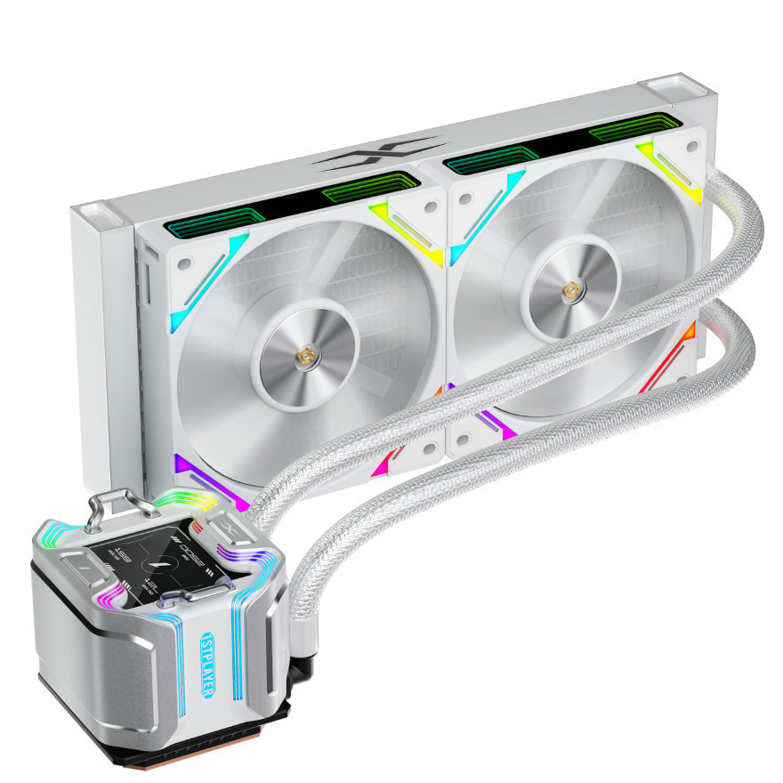 Система водяного охолодження 1stPlayer X-240 White ( Білий ) Харьков - изображение 1