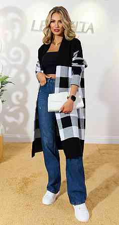 Кардиган картатий (50-52) Київ