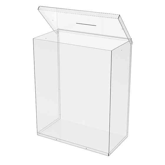 Ящик EKOSTAR без замка для пожертвований и сбора денег 400x215x500. Объем 43 литра Киев