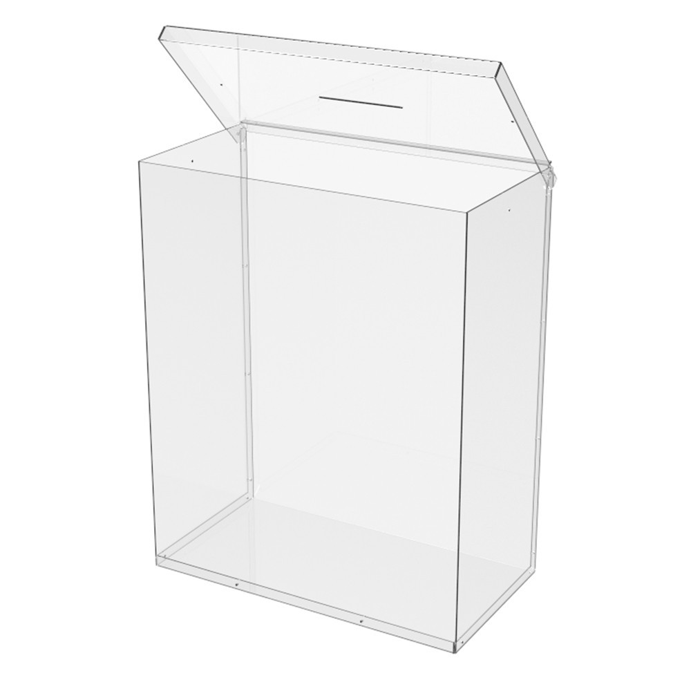 Ящик EKOSTAR без замка для пожертвований и сбора денег 400x215x500. Объем 43 литра Киев - изображение 4