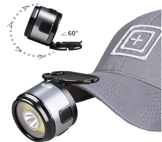 Налобний ліхтар PL-125 XPC+COB, акум., ЗУ Type-C Дніпро