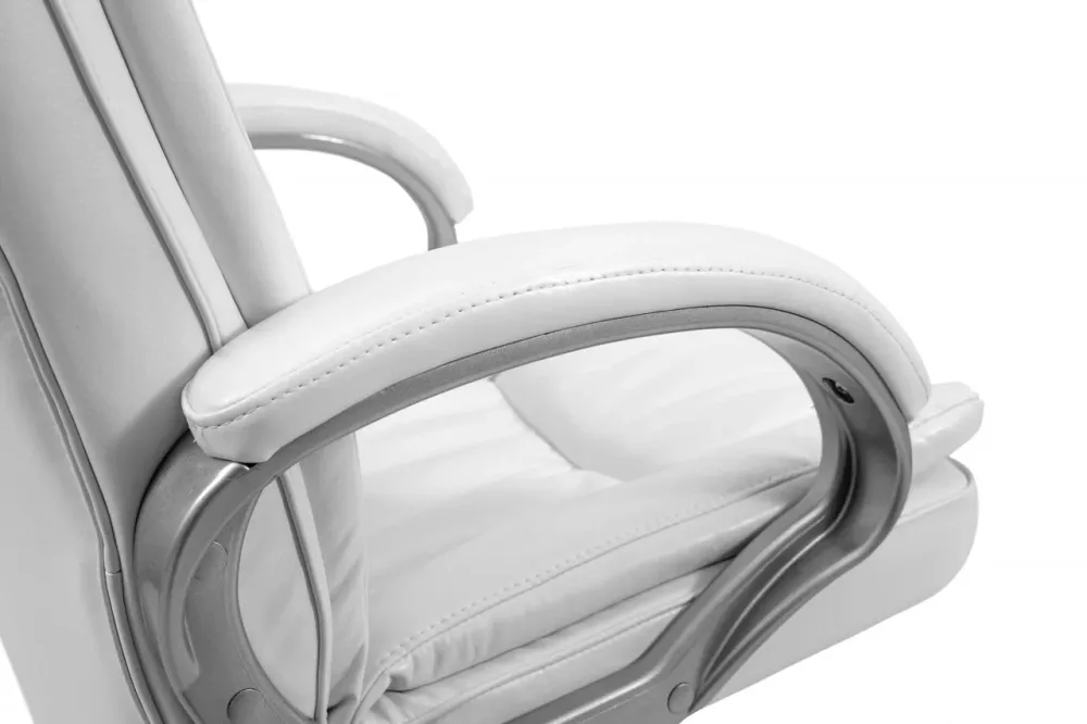 Офісне Крісло Керівника Richman California Rocky 01 Хром М1 Tilt Білий Київ - фото 4