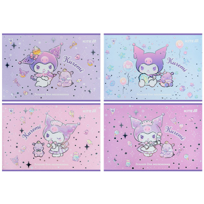 Альбом для рисования Kite Kuromi, 12 листов (HK25-241-2) Винница - изображение 1