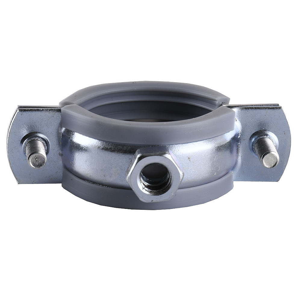 Хомут в зборi CR   1″ (32-37мм) з гвинтом-шурупом 8*80 та дюбелем в уп., сірий Тернопіль - фото 3