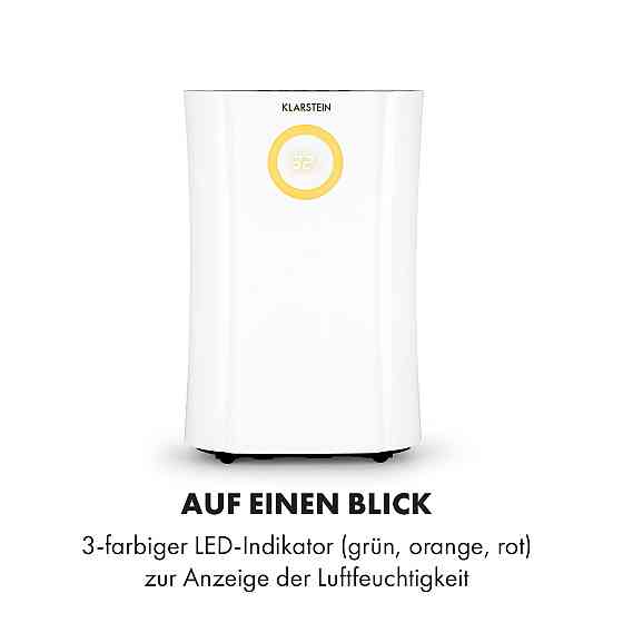 Осушувач DryFy Pro Connect WiFi компресійний 20 л/д 20 м2 370 Вт білий Білий (Німеччина, читати опис) Рівне