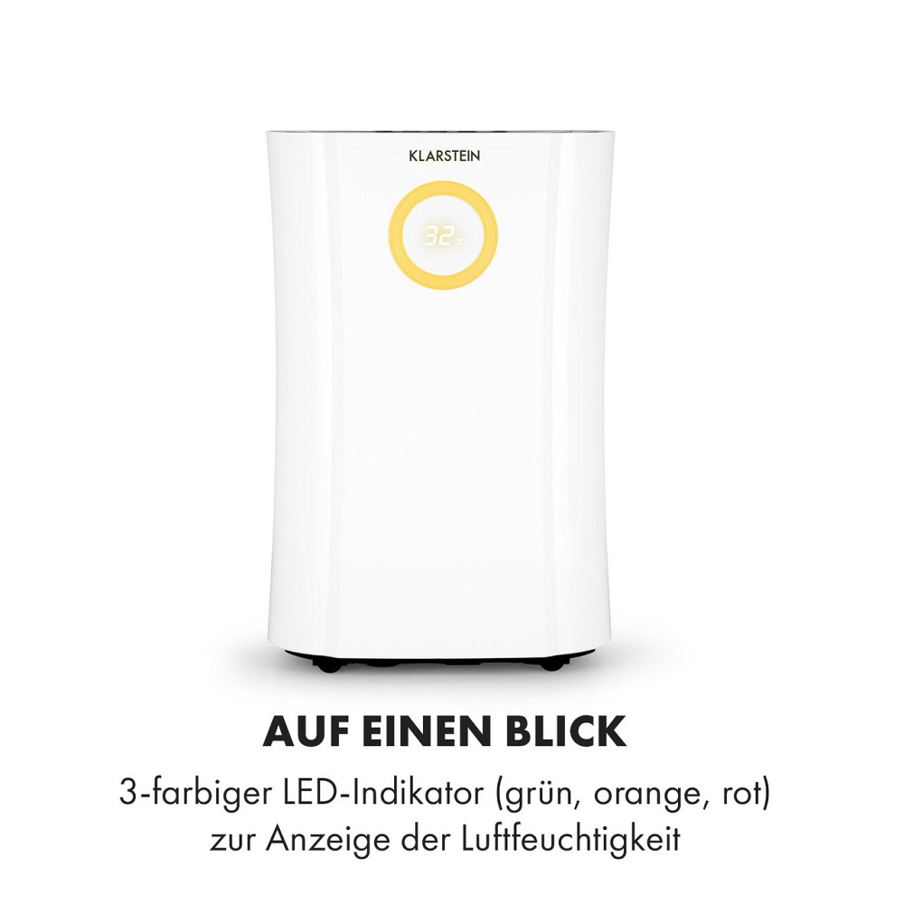 Осушувач DryFy Pro Connect WiFi компресійний 20 л/д 20 м2 370 Вт білий Білий (Німеччина, читати опис) Рівне - фото 4