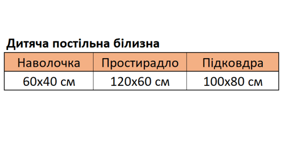 Бавовняна дитяча постільна змінна білизна «Зіроньки» 120х60 см ElLiz Синій з принтом Кривий Ріг