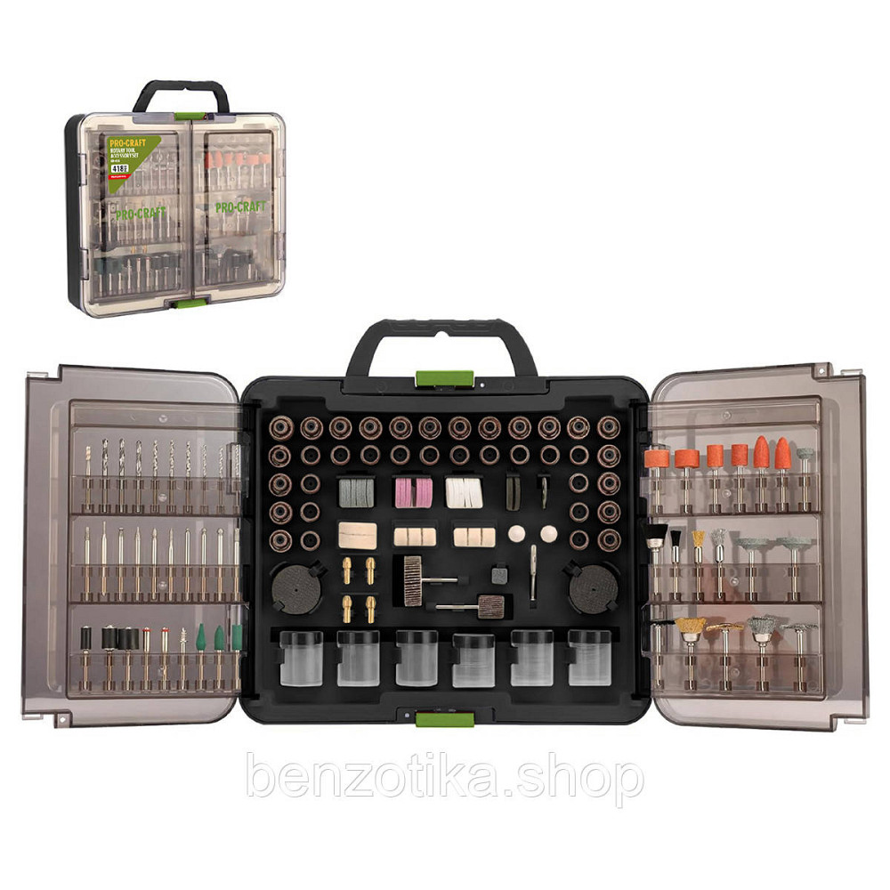Набір насадок для гравера Procraft GK418 Київ - фото 4