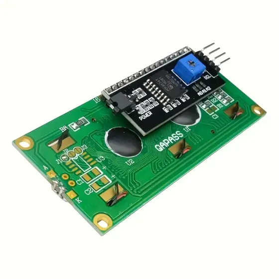 LCD 1602 модуль для Arduino, РК дисплей, 16х2 blue створений спеціально для виведення текстової інформації Київ