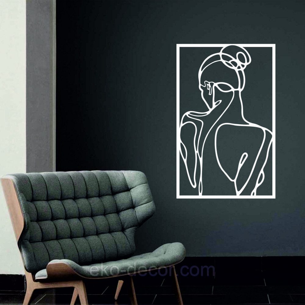 Декоративне настінне Панно «Жінка», Декор на стіну Київ - фото 3