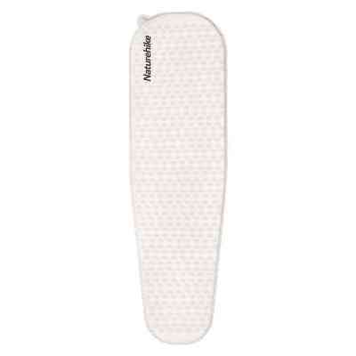 Туристичний килимок Naturehike Самонадувний надлегкий одномісний овальний CNK2300DZ013 35 мм світло-сірий (6976023926983) Вінниця