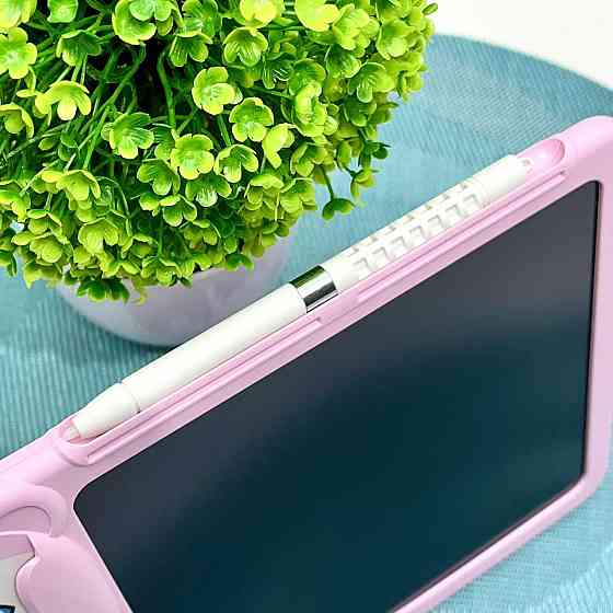 Картридер Всезнайко WToys кольорова LCD - дошка стілус 122 картки 18 тем казки пісні цікаві факти Рожевий (94930) Чернігів