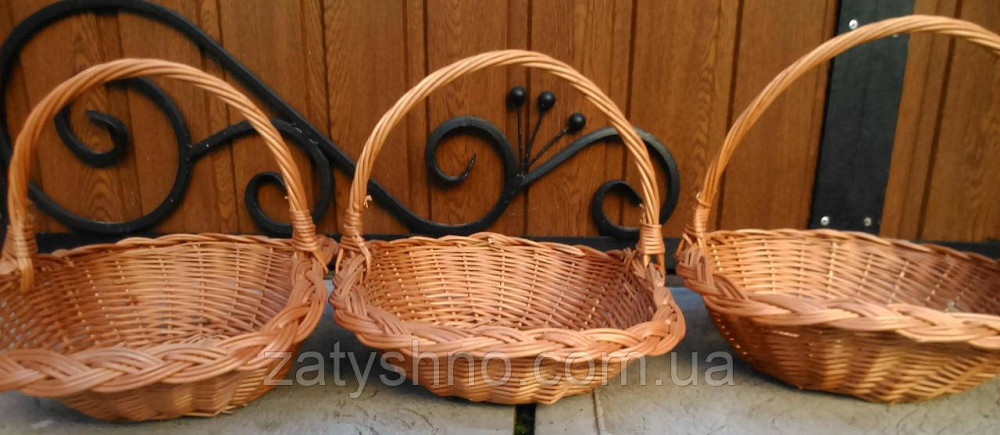 Набір плетених кошиків від виробника Київ - фото 3