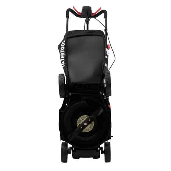 Газонокосилка электрическая 1.4 кВт, 230 В~50 Гц, 3300 об/мин, ширина захвата 340 мм, высота среза 30-80 мм, контейнер 35 л, STORM Киев