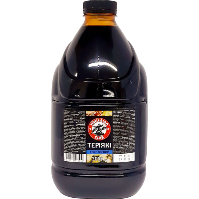 Соус Hokkaido Club Соевый Терияки 3 л (4820172440956) Винница - изображение 1