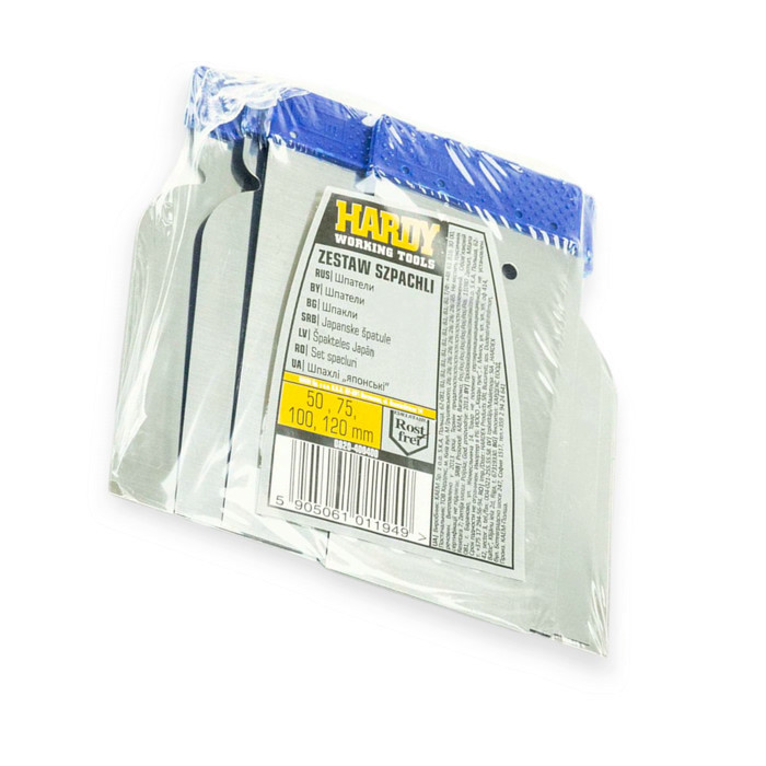 Шпатель из нержавеющей стали набор 4 шт APP JSN Set 