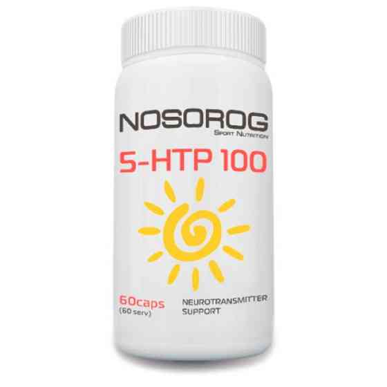 5-гідрокситриптофан Nosorog Nutrition 5 HTP 100 60 капс Луцьк