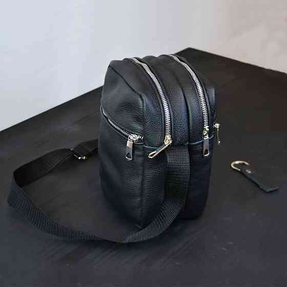 Барсетка мужская через плечо, Сумка-мессенджер для работы, Мужская универсальная сумка на каждый день VP-17 Львов