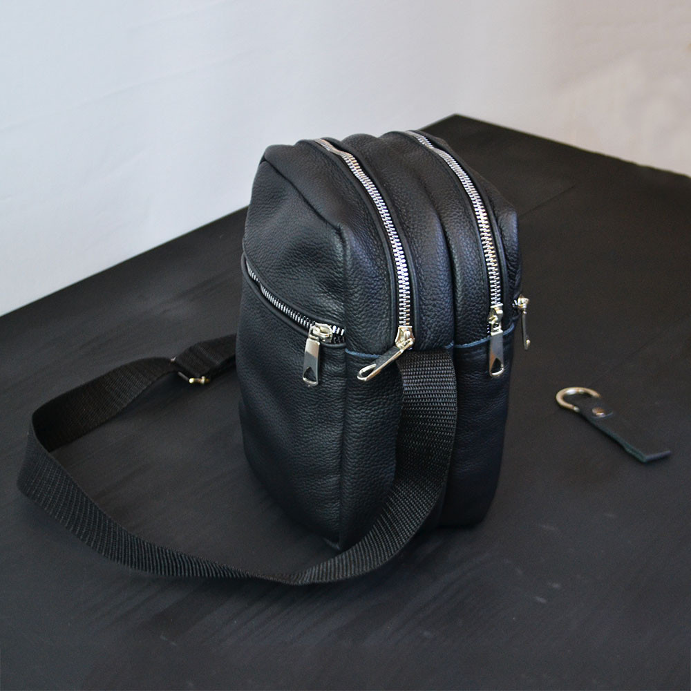 Барсетка мужская через плечо, Сумка-мессенджер для работы, Мужская универсальная сумка на каждый день VP-17 Львов - изображение 6