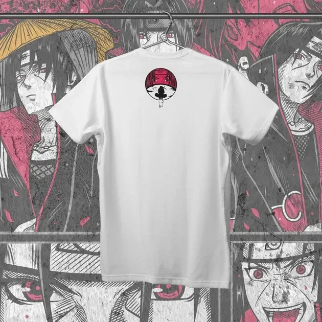 Футболка для підлітка хлопчика з принтом Наруто Итачи Учиха 7 WE Розмір 160 Anime10728 Дніпро - фото 3