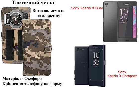 Тактический чехол для Oukitel WP8 Pro, Oukitel WP9, крепится к снаряжению на липучке Киев
