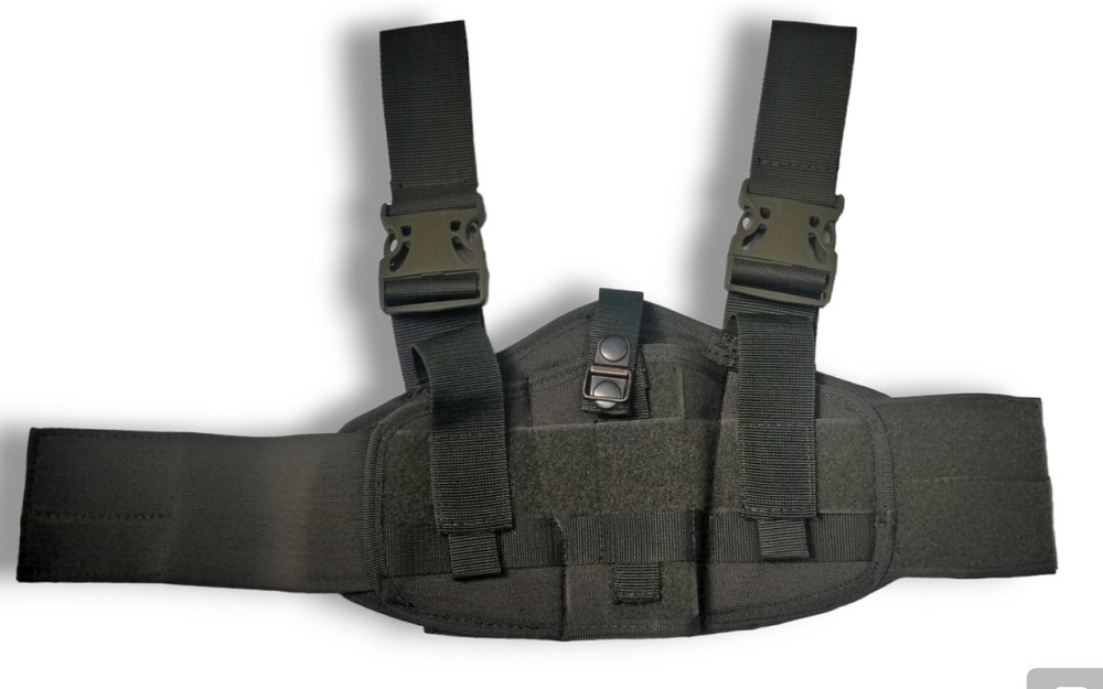 Кобура на стегнах для пістолета хакі олива з підвійним поясним кріпленням універсальна форт пм пм Одеса - фото 3