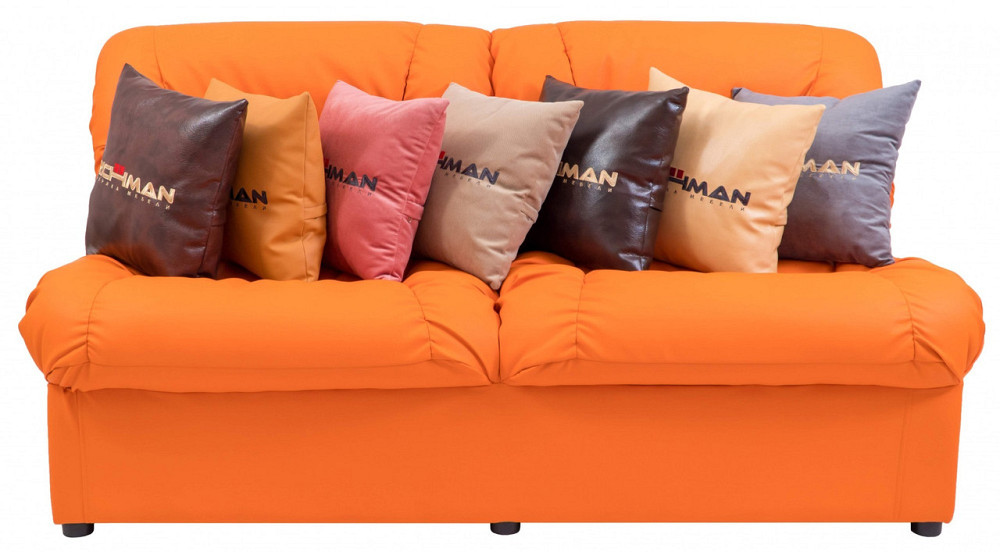 Диван Flay Vizit двойка 870х1650х850 Оранжевый Киев - изображение 5