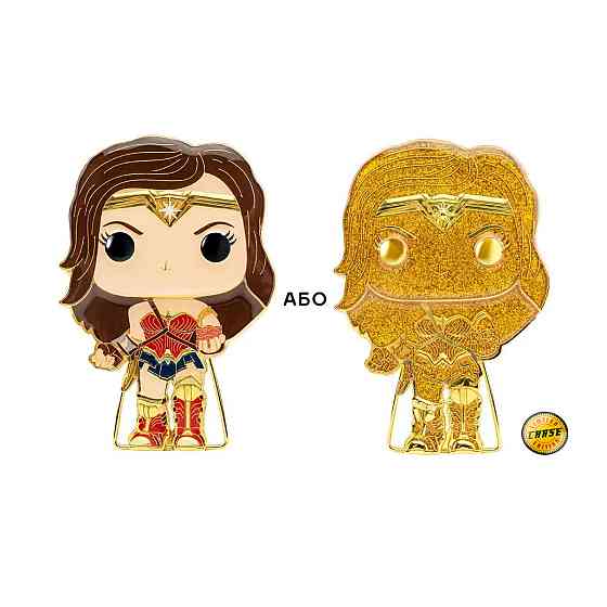 Пін Funko Pop серії «DC Comics» – Диво-жінка (w/chase) Дніпро