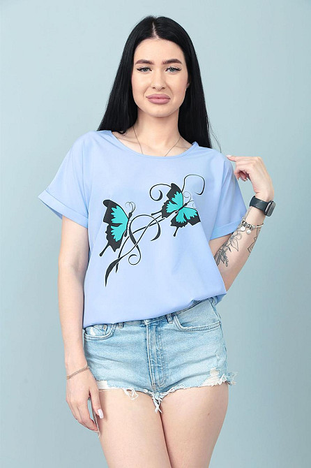 Женская блузка-футболка 