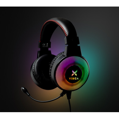 Навушники Vinga HSCU-100 Gaming LED Black (HSCU-100) Вінниця - фото 10