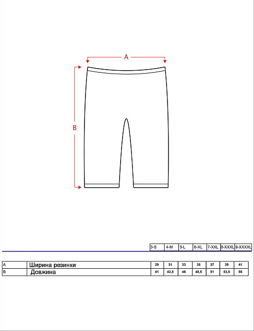 Труси жіночі подовжені однотонні бавовна — чорні Ozkan 0413 4XL Київ - фото 3