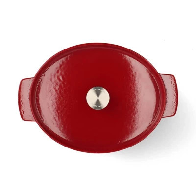 Гусятниця KitchenAid Cast Iron 30 см 5,6 л Червона (CC006063-001) Вінниця - фото 3