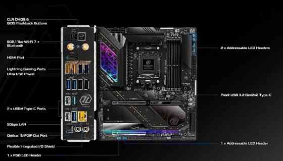 Материнська плата ASRock X870E Taichi 1 шт. NEW! Харків