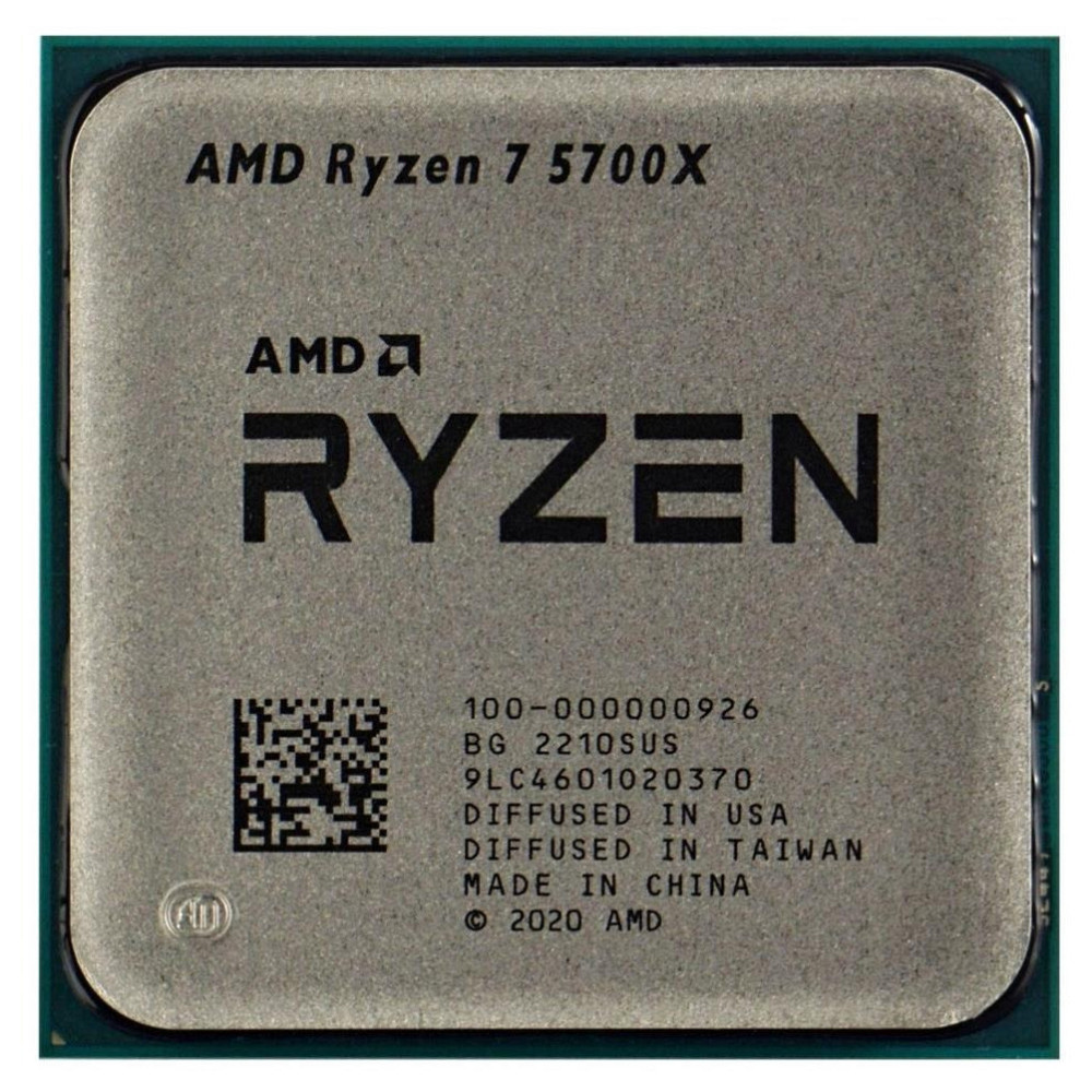Процесор AMD Ryzen 7 5700X (3.4 GHz 32MB 65 W AM4) Tray (100-000000926) Для настільного ПК Харків - фото 4