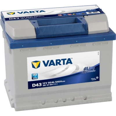 Аккумулятор автомобильный Varta 60Ач Blue Dynamic D43 (560127054) Винница - изображение 1
