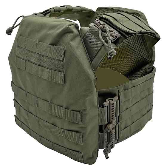 Плитоноска Олива Cordura зі швидким скиданням Запоріжжя