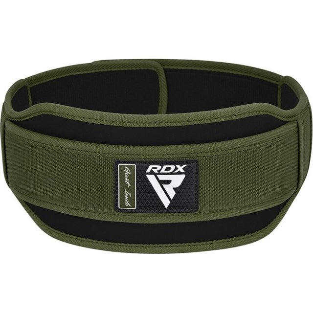Пояс для важкої атлетики RDX RX5 Double Belt неопреновий Army Green S Каменское - изображение 3