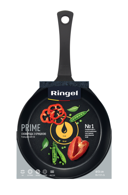 Сковорода Ringel Prime 24 см (6398403) Киев - изображение 3