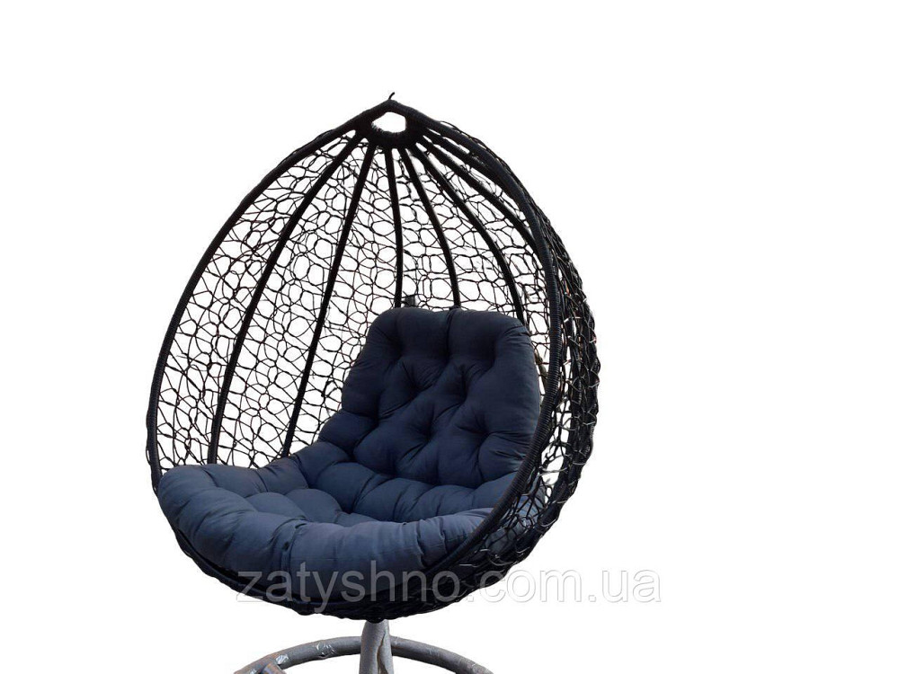 Крісло Кокон підвісне з ротанга Київ - фото 2