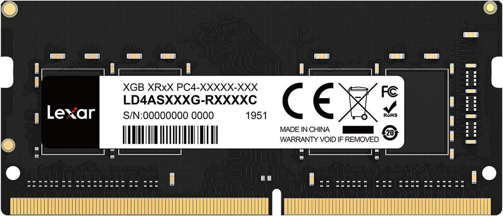 Оперативна пам’ять SODIMM DDR4 16GB 3200 MHz для ноутбука 260‑pin CL22 1.2V Київ - фото 1