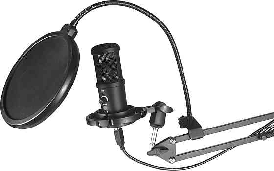 Студійний мікрофон GM07-2 зі штативом і попфільтром Київ