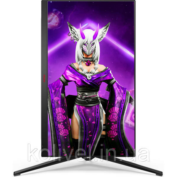 TFT 27" AOC AGON AG274QS, QHD, IPS, 300Гц, 1мс, 2x HDMI, 2x DP, USB-hub, HAS, Pivot, колонки, чорний (AG274QS) Київ - фото 4