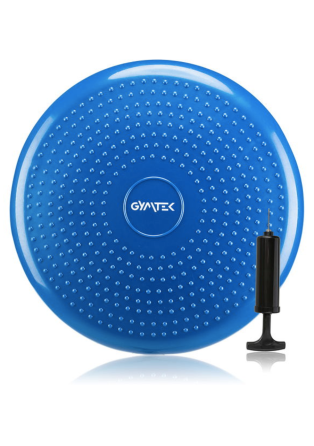 Балансувальна подушка Gymtek синя + насос Киев