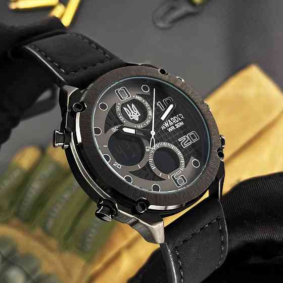 Awarder 017 Тризуб срібло Black Київ