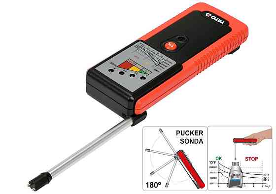 Тестер гальмівної рідини YATO з 4 діодними індикаторами і звуковим сигналом [28] Одеса