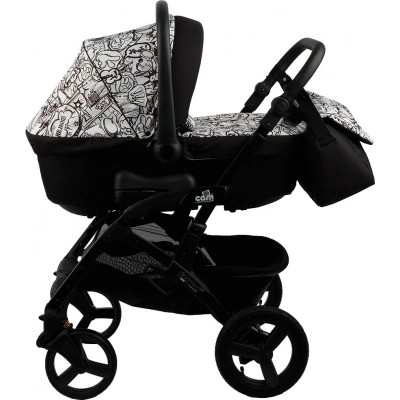 Коляска Cam 2 в 1 Dinamico Up Smart чорно-біле графіті (897010/782) Вінниця - фото 2