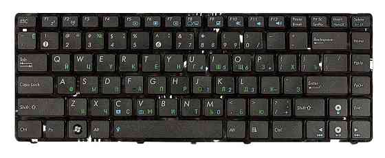 Клавиатура для ноутбука Asus (UL30, K42, K43, X42) Black, (Black Frame) RU Вінниця