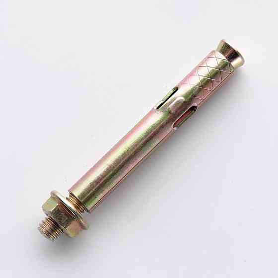 Анкер з кожухом та гайкою М12*120 цинк жовтий Харків