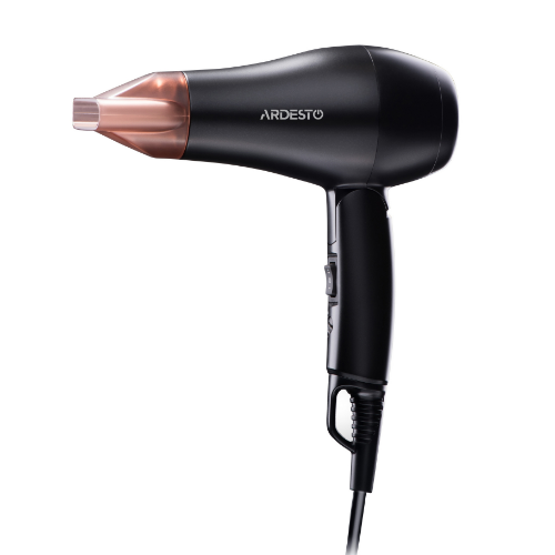 Фен для волосся (дорожній) 1200W (2 швидкості/2 темпер.режими) чорний HD-Y120T Ardesto Житомир - изображение 2