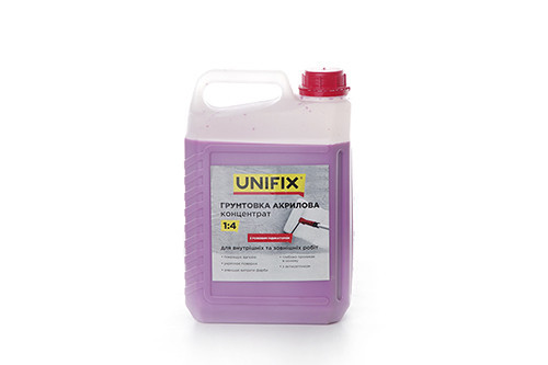 Ґрунтовка акрилова концентрат 1:4 глибокого проникнення 5 кг (з індикатором) UNIFIX Рівне - фото 1